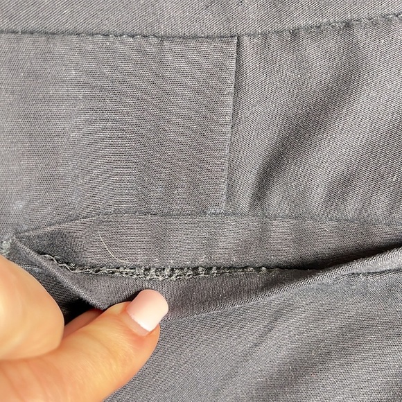 Tommy Hilfiger Stretch Slim Crop Black Pant size 0 - Picture 7 of 10